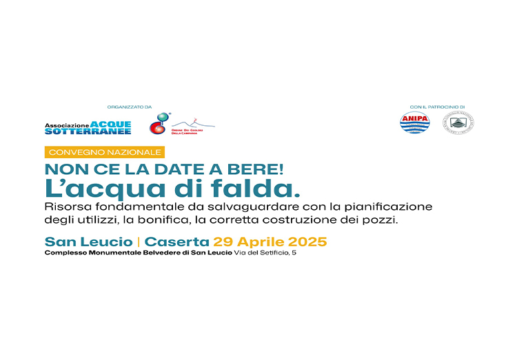 Convegno – NON CE LA DATE A BERE! L’acqua di falda…
