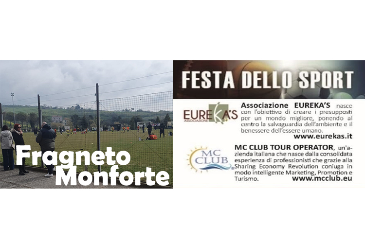 Festa dello Sport – FRAGNETO MONFORTE 6 APRILE 2025